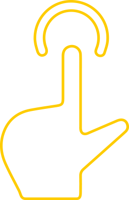 Ikona - dłoń wskazująca punkt